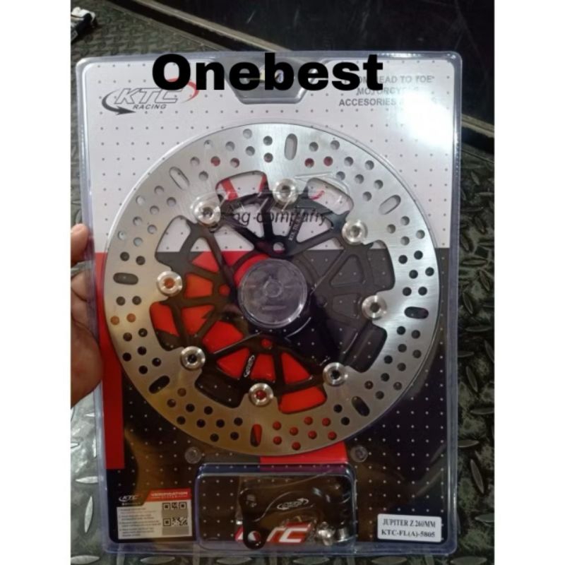 PIRINGAN CAKRAM DEPAN KTC UK 260 MM UNTUK MOTOR JUPITER Z , FIZ 100% ORIGINAL KTC