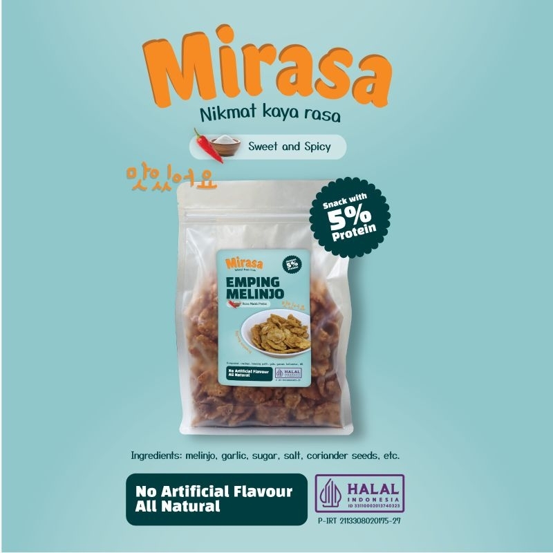 

Emping Melinjo Pedas Manis Besar