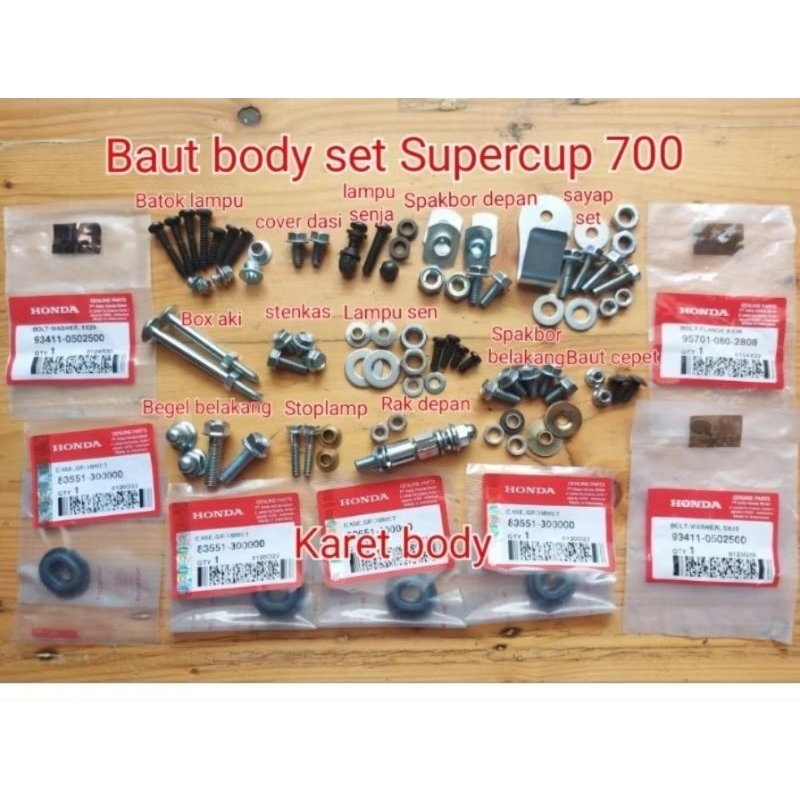 baut body honda c700 original baud body honda c700 original