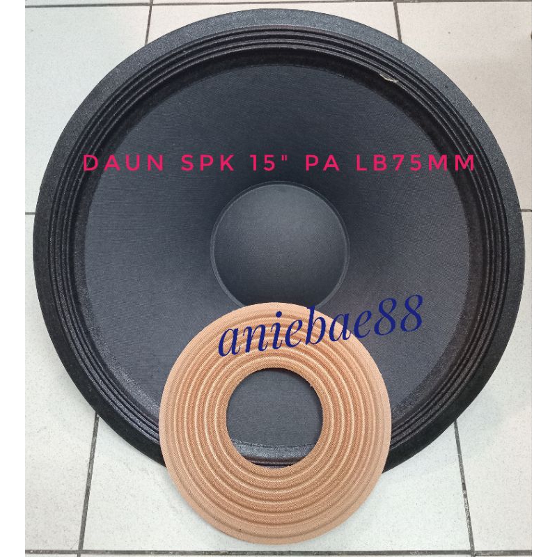 Daun speaker 15 inch PA Lubang Coil 3inch