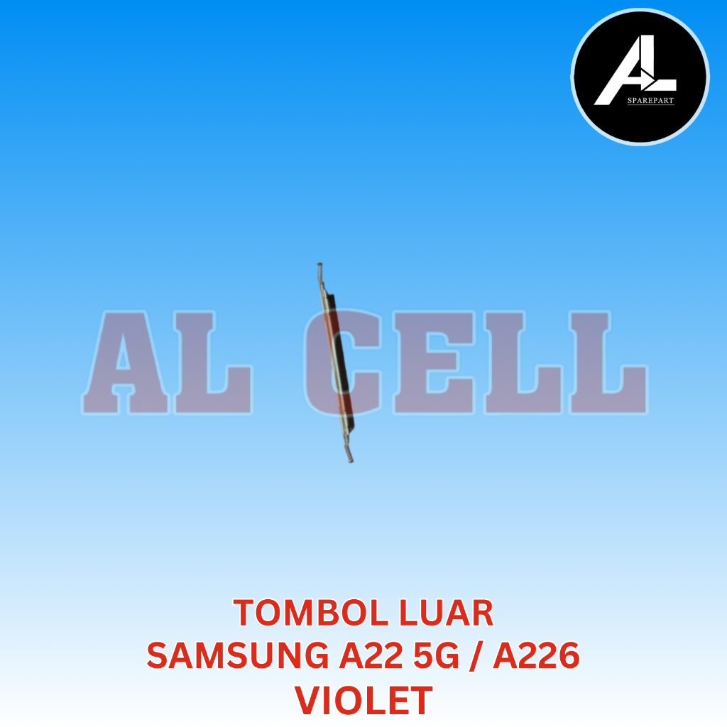 TOMBOL LUAR VOLUME SAMSUNG A22 5G / A226 VIOLET
