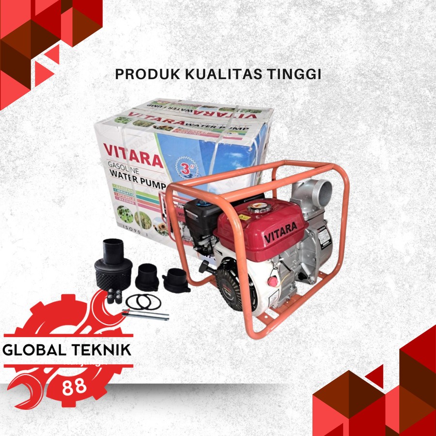 VITARA WP30CX 3" MESIN POMPA AIR SAWAH IRIGASI ALKON WATER PUMP 3 INCH - 3INCH