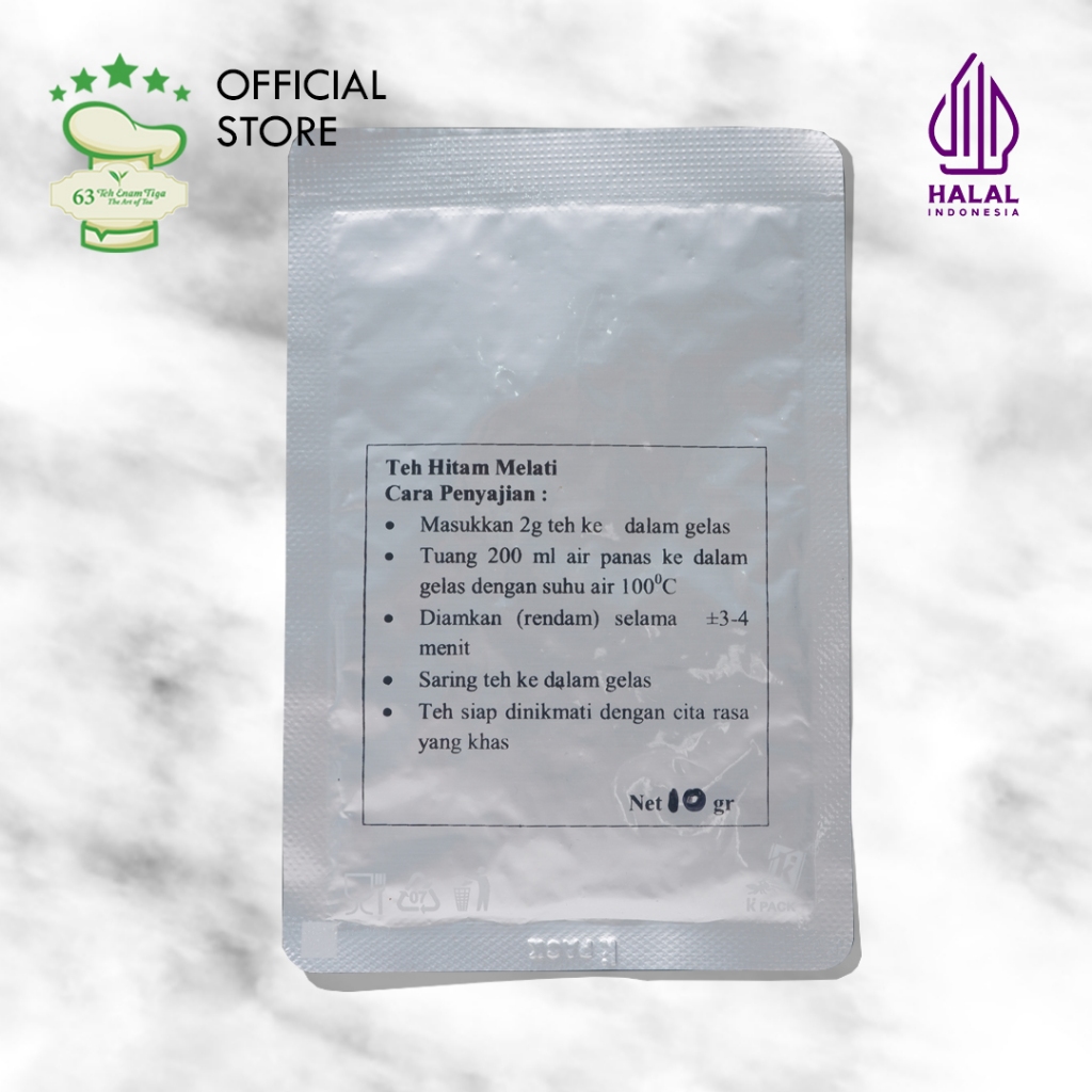 

Teh 63 - ARCHI Sampel Black Tea Jasmine 2 gr - Food Service