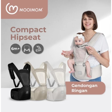 MOOIMOM Basic Compact Hipseat Carrier - basic compact Hipseat Carrier MOOIMOM