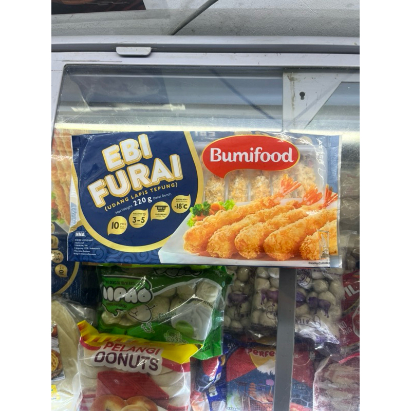 

Ebi Furai Bumifood Udang Lapis Tepung 220g