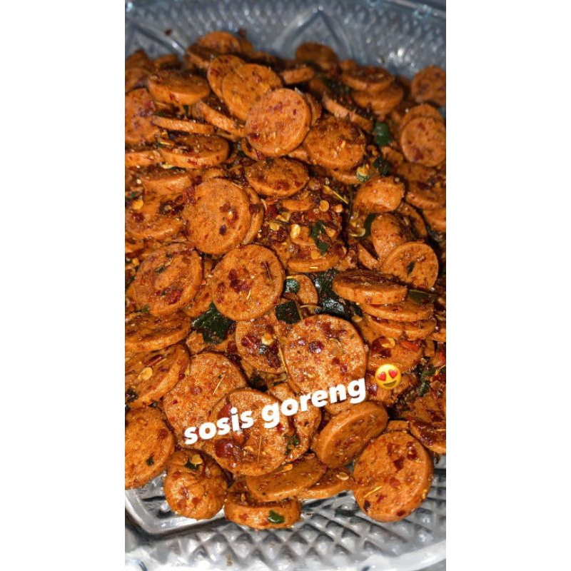 

Sosis goreng crispy pedas
