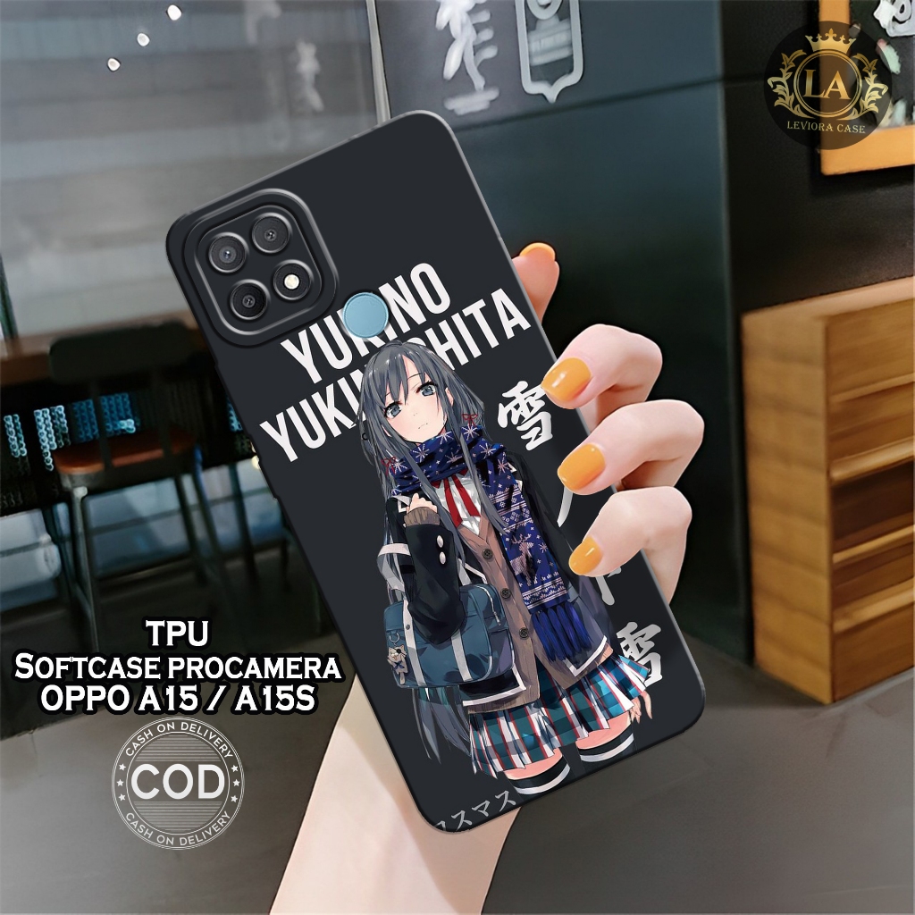 Case OPPO A15 / OPPO A15S Terbaru - Leviora Case - Fashion Case Anime - Softcase OPPO A15 / OPPO A15