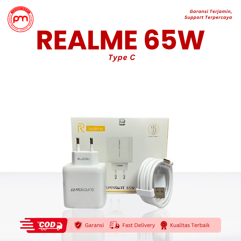 Charger Realme 65W Type C