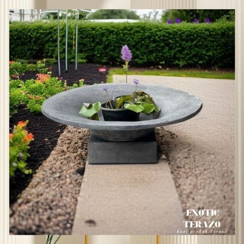 Pot Teratai Teraso Ukuran Jumbo