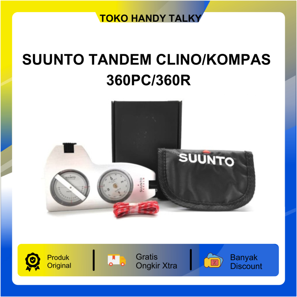 KOMPAS SUUNTO TANDEM 360PC 360R DG CLINO / COMPASS ORIGINAL
