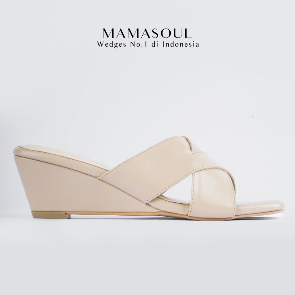 MAMASOUL - Anya Wedges Sepatu Wanita Tinggi 5 cm