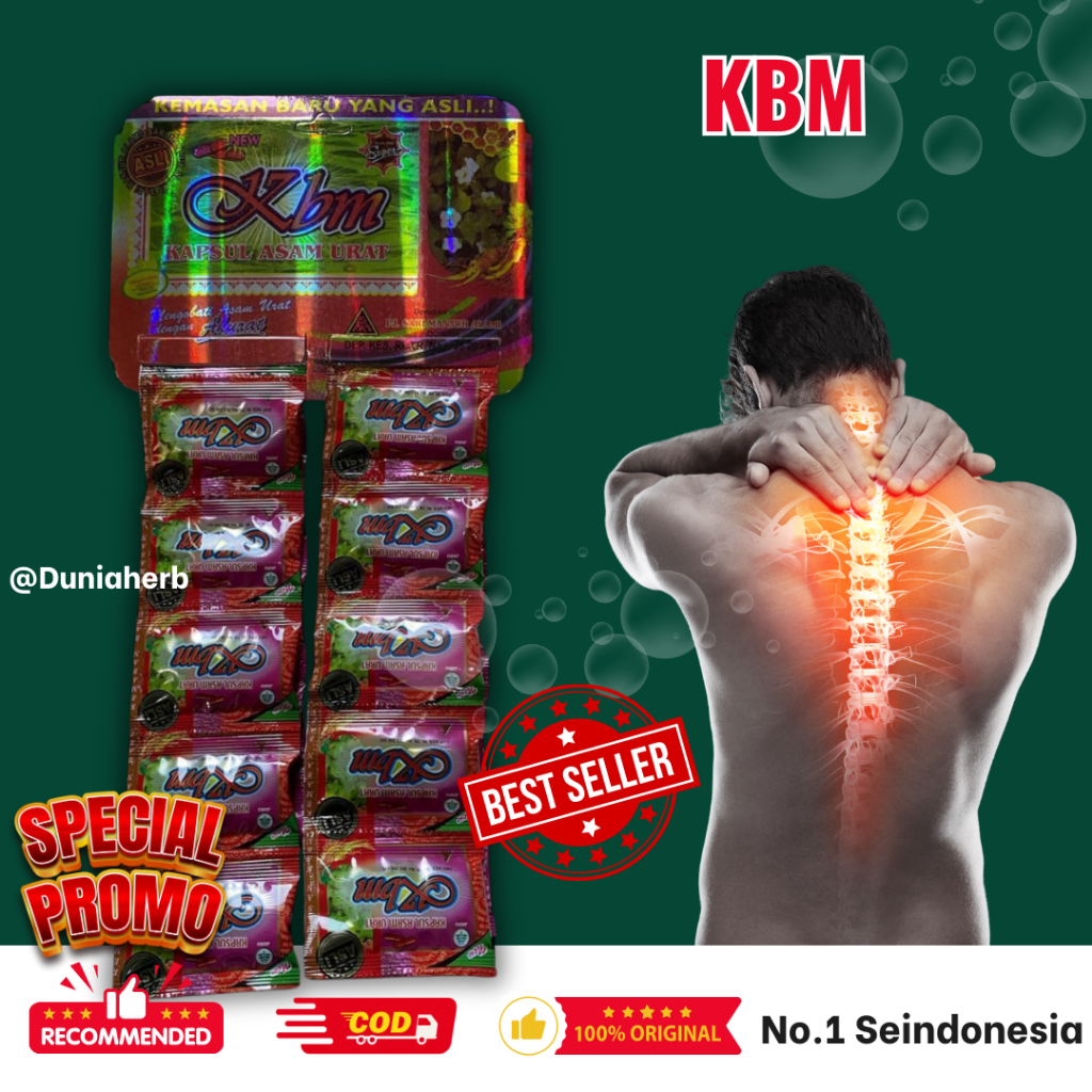 

KBM Kapsul Original Asam Urat