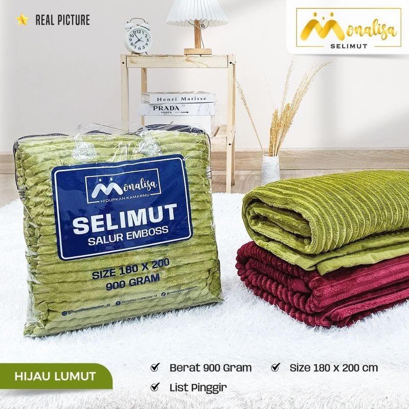 Selimut Monalisa Polos , Selimut Monalisa Salur