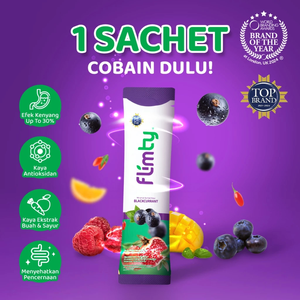 

FLIMTY FIBER - FLIMTY BLACKCURRANT - FLIMTY RASPBERRY - FLIMTY MANGO - MINUMAN FIBER PELANGSING TUBUH - MINUMAN DETOX - BPOM DAN HALAL - 100% ORIGINAL