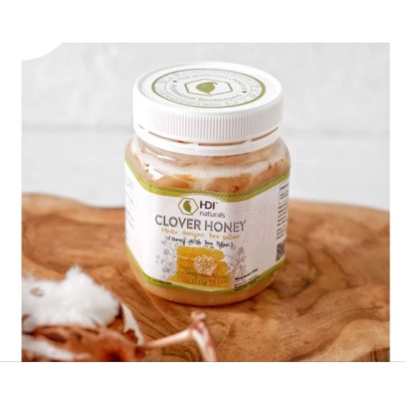 

madu clover honey 250gr 2028 ori free sendok kayu