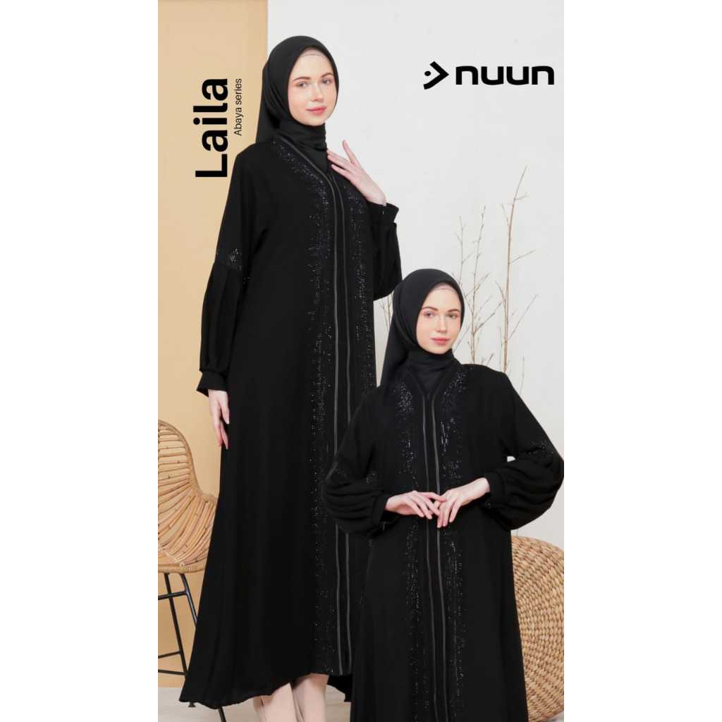 Abaya Hitam Terlaris dan Termurah || Kain Paulista || Terbaru
