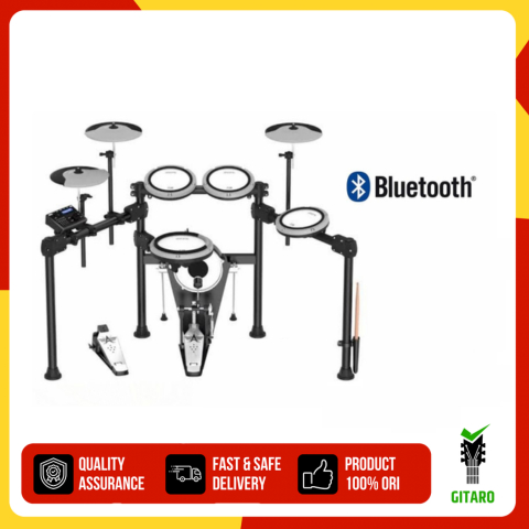 New Drum Aroma TDX-23 II TDX23 II Drum Elektrik Kit w/ Bluetooth Ori