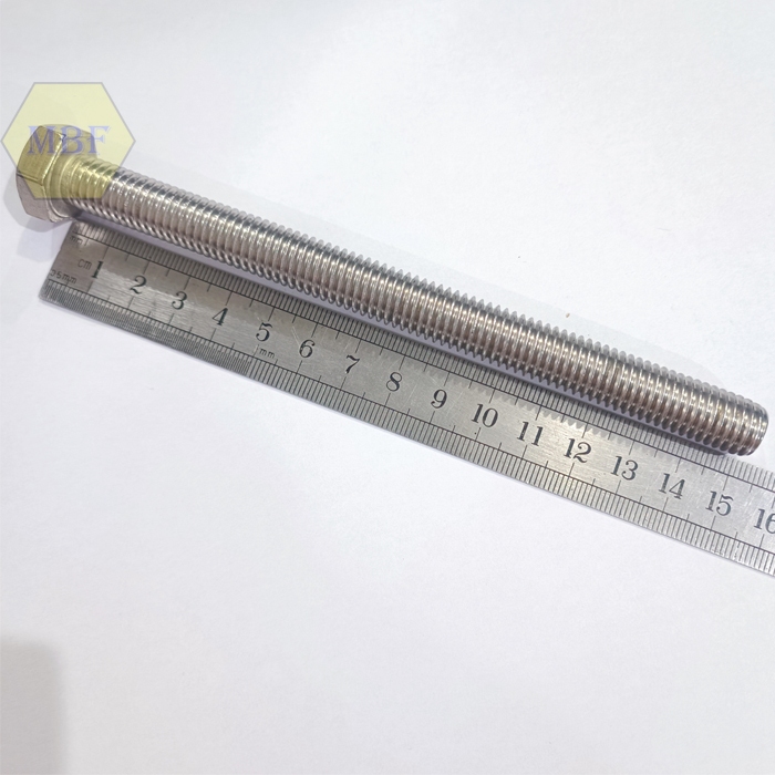 M12 x 150 Baut Hexagon Stainless 304 M12x150