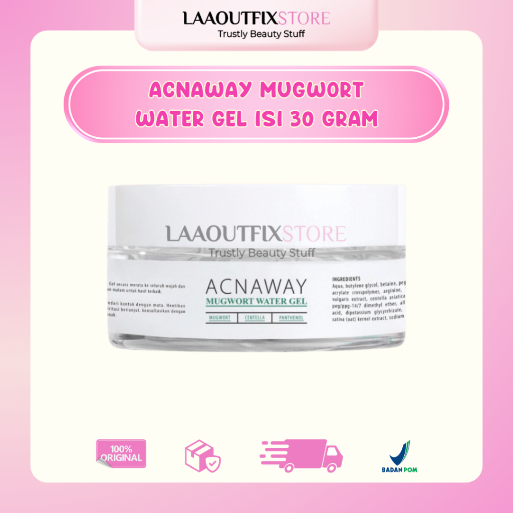 ACNAWAY MUGWORT WATER GEL ISI 30 GRAM