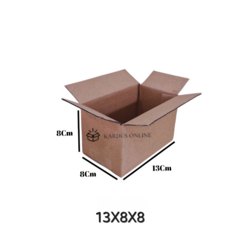

13X8X8 Cm Kardus Box Packaging