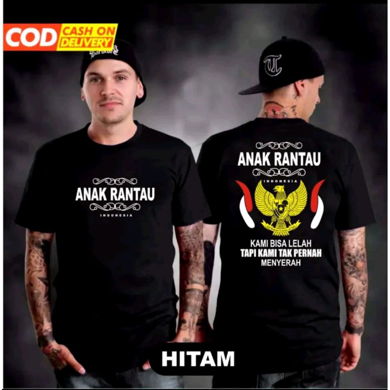 KAOS KATA KATA ANAK RANTAU KAMI BISA LELAH TAPI KAMI TIDAK BISA MENYERAH
