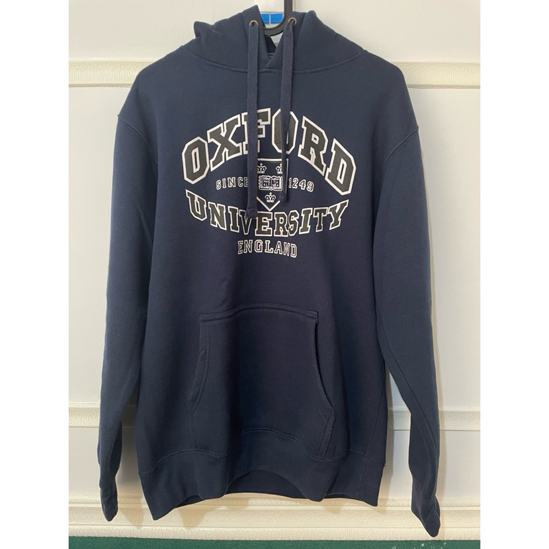 Hoodie jaket oxford university navy