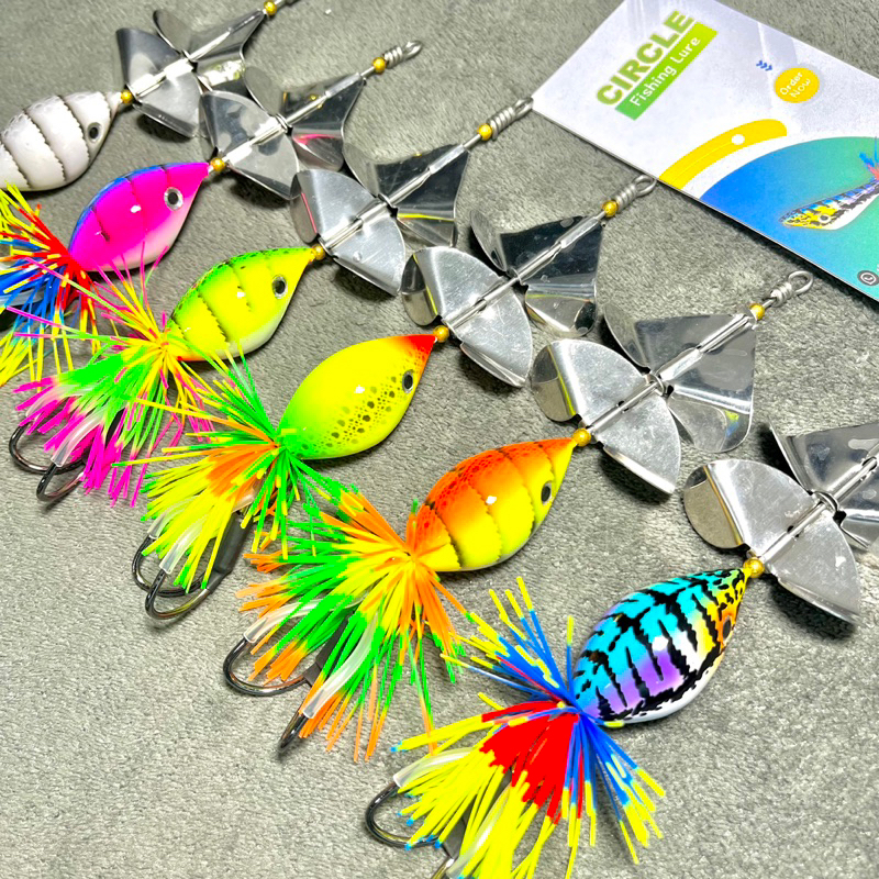 Lure SLATTER SLASHBAIT Double Propeller (20gram) | Bubble Propeller