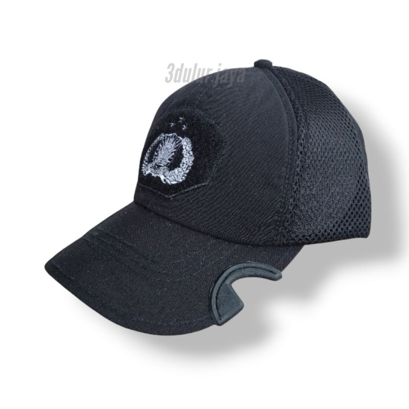 Topi Tactical Topi Punisher Polri Warna Hitam