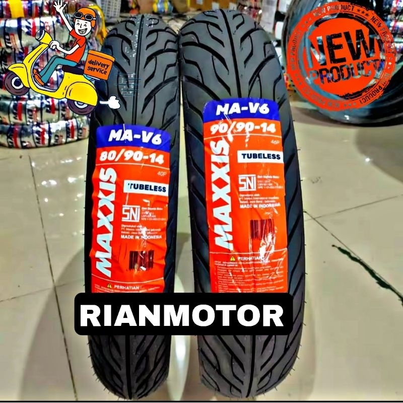 PROMO BAN MOTOR MATIC TUBLES BEAT VARIO MIO 80/90 90/90 RING 14 TUBLES
