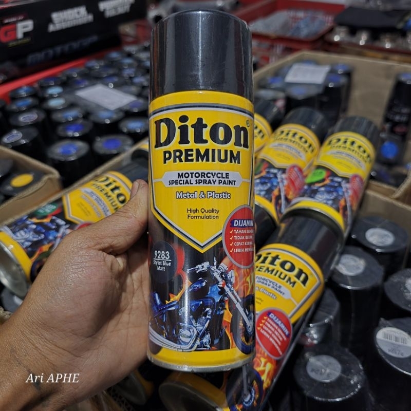 PROMO DITON PREMIUM stylist blue matt 9283 biru doff nmax 400cc - cat semprot pilok pylox
