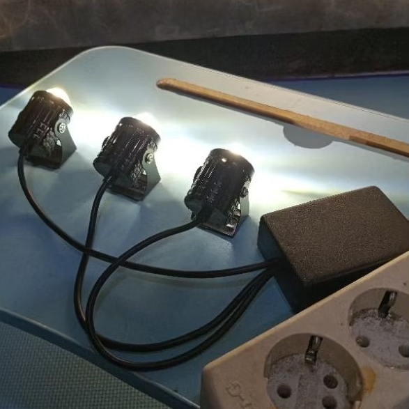 Lampu Led Sorot Sound Miniatur