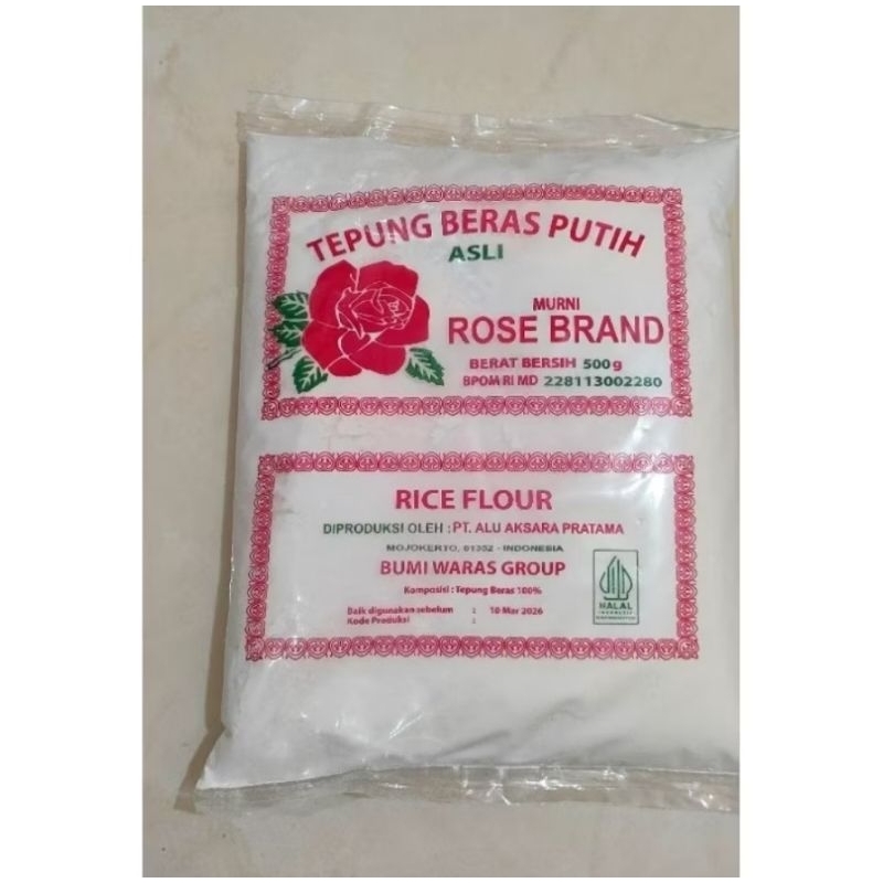 

ROSE BRAND TEPUNG BERAS PUTIH 500 GRAM