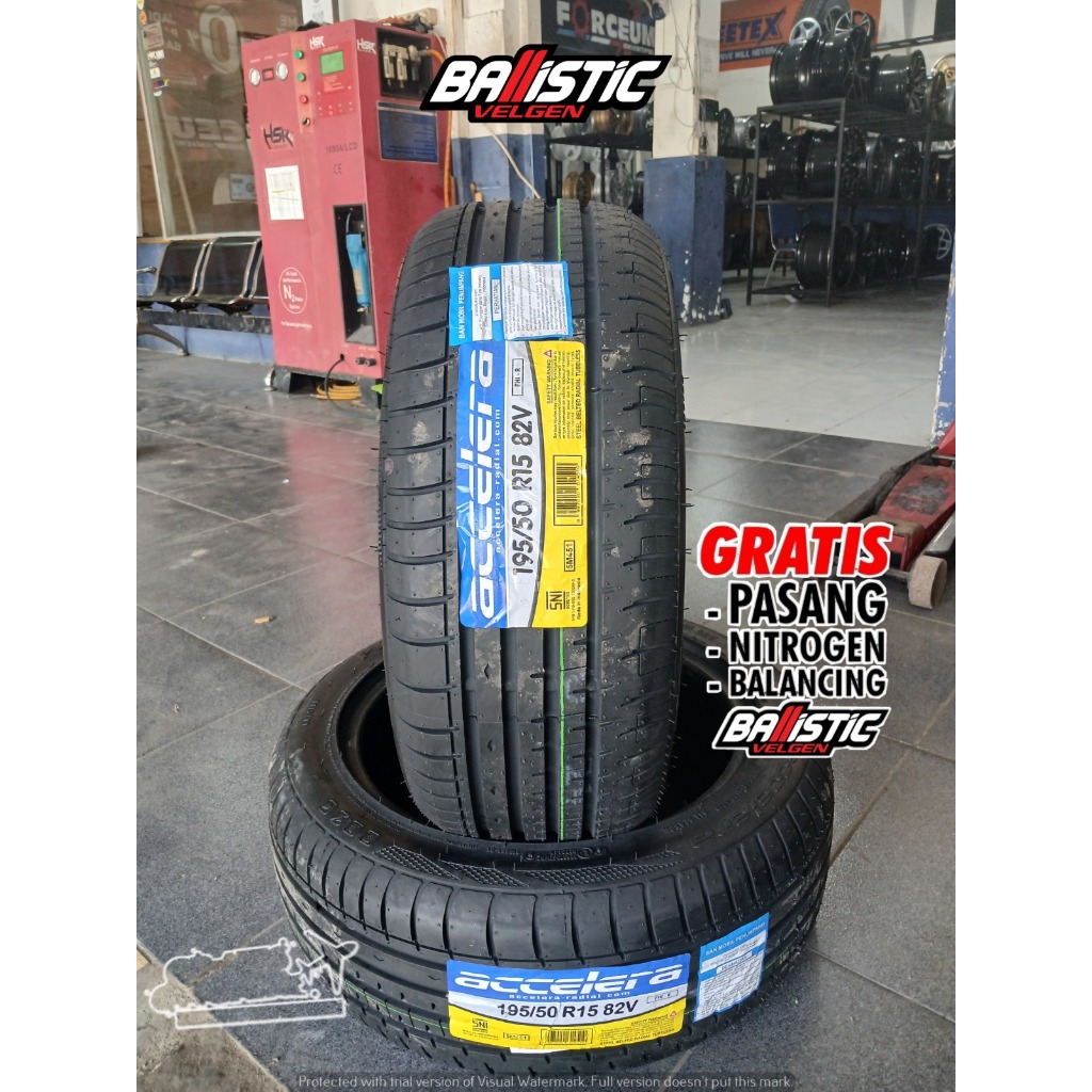 Ban Mobil Ring 15 Tubeless 195 50 R15 Accelera PHI-R Murah Toko Ban Terdekat