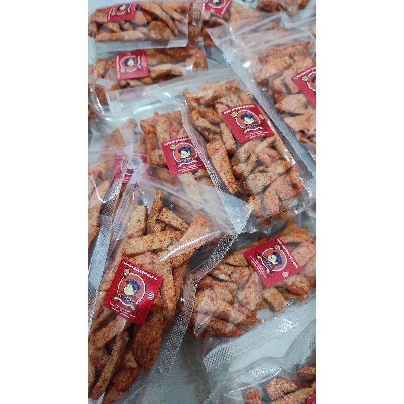 

Basreng Pedas Kemasan Usaha 40gr Termurah | Basreng Wa Gembull