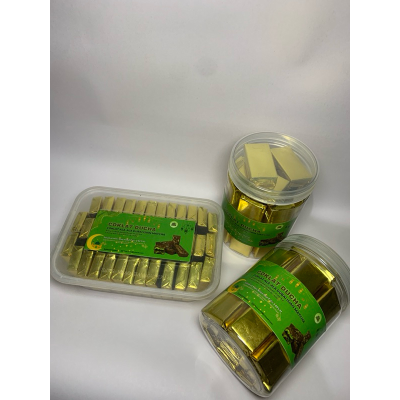 

Coklat Ducha Paket Lebaran - Coklat Matcha Lumer | Paket 1 (40 pcs) & Paket 2 (35 pcs) | Cocok untuk Hampers & Oleh-Oleh