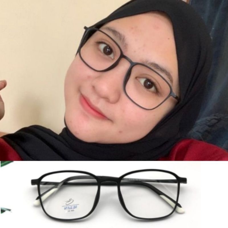 Kacamata Cowok /Kacamata Cewek. Frame kacamata. bisa lensa  minus /lensa normal