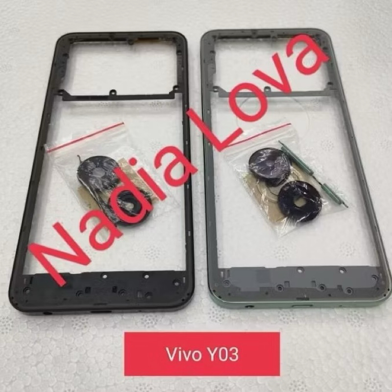 Bezel Tulang Samping Tutup Mesin Vivo Y03