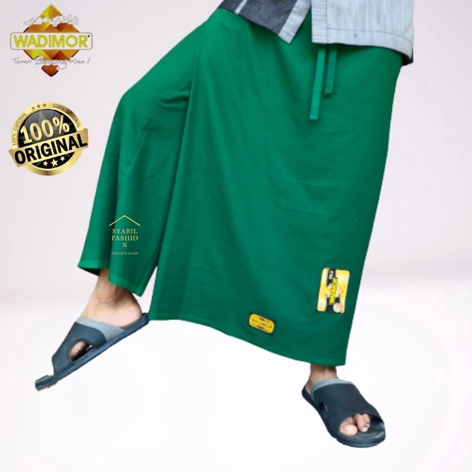 KODE U24W Celana Sarung Wadimor Warna Hijau Botol