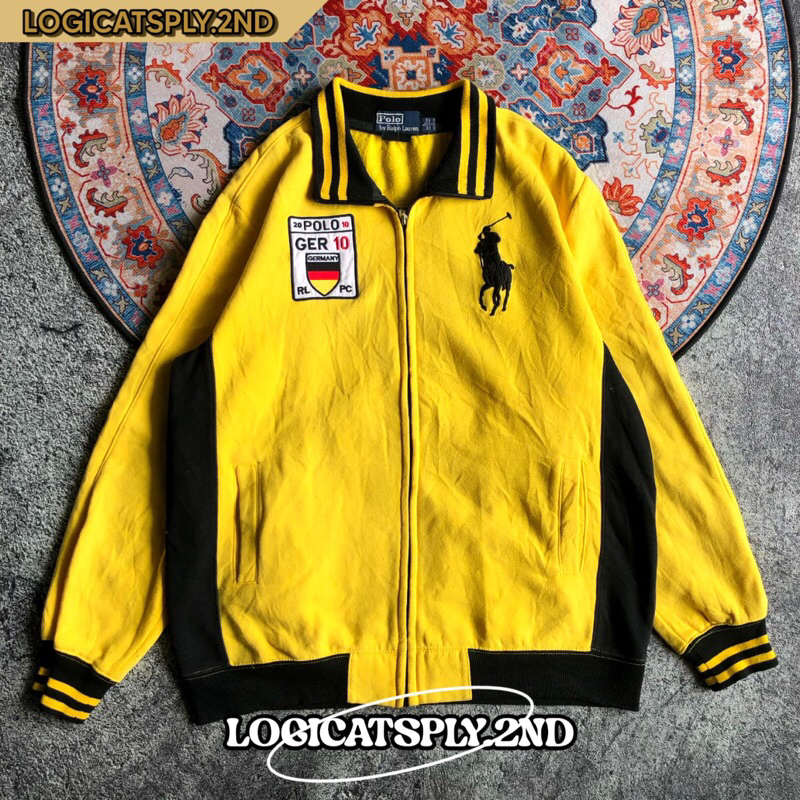 [ A009 ] Jacket Polo Ralph Lauren Germany Country - Pakaian Preloved