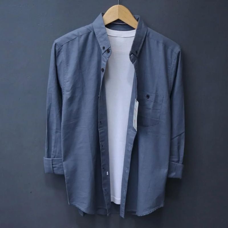 kemeja polos premium/kemeja polos pria /polos eighty eight/kemeja casual/kemeja flanel polos slimfit