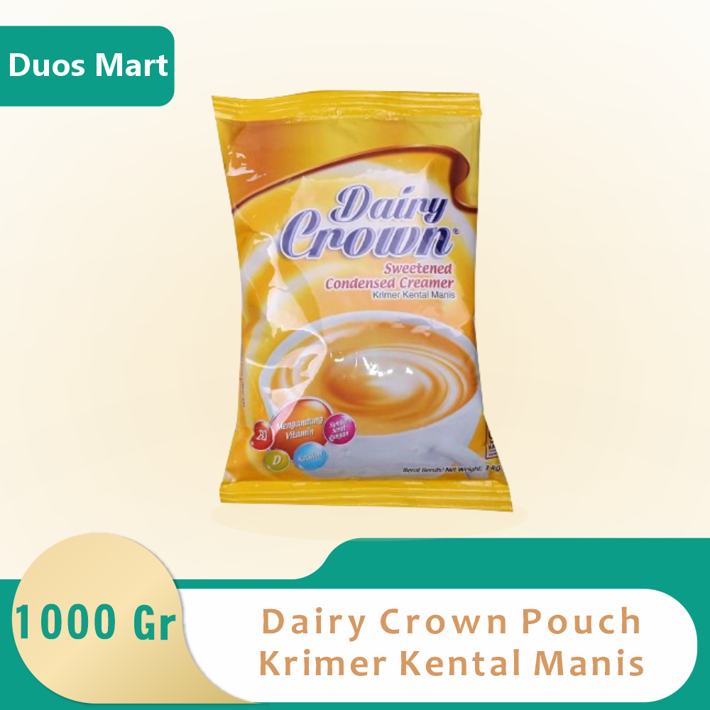 

Dairy Crown Pouch Krimer Kental Manis 1 Kg