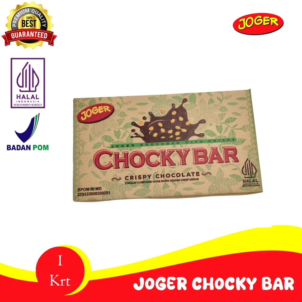 

[1 Dus x 3 Toples] Joger Chocky Bar