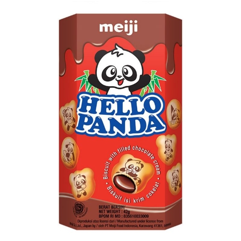 

Hello Panda Biskuit Krim Cokelat 42 g