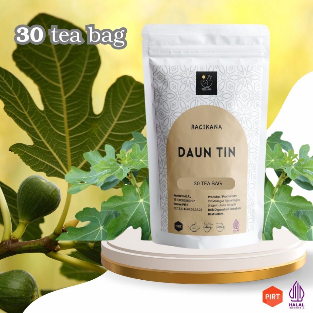 

TEH CELUP DAUN TIN / Fig Leaf Tea / Teh Diabetes Kolesterol / 30 Tea Bag