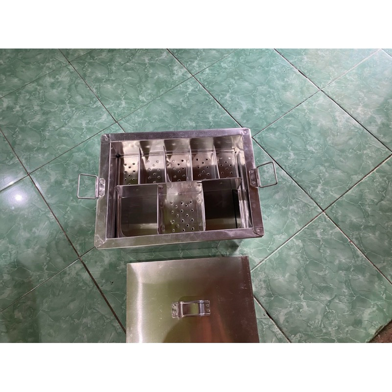 Dandang panci bakso 2 kuah sekat 6