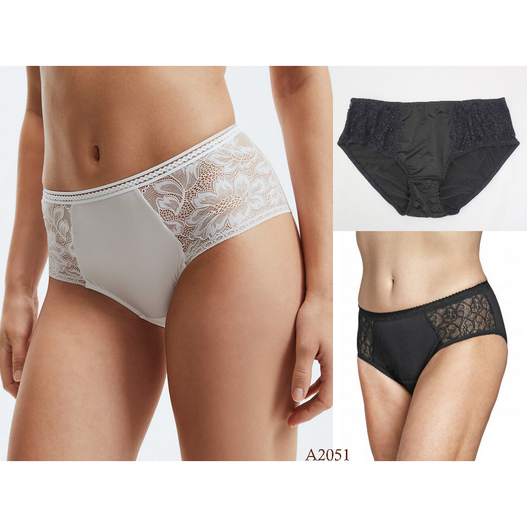 Celana Dalam Wanita Renda ST YVES Panty Model Midi SIze M  Pakaian Dalam / Underwear A2051