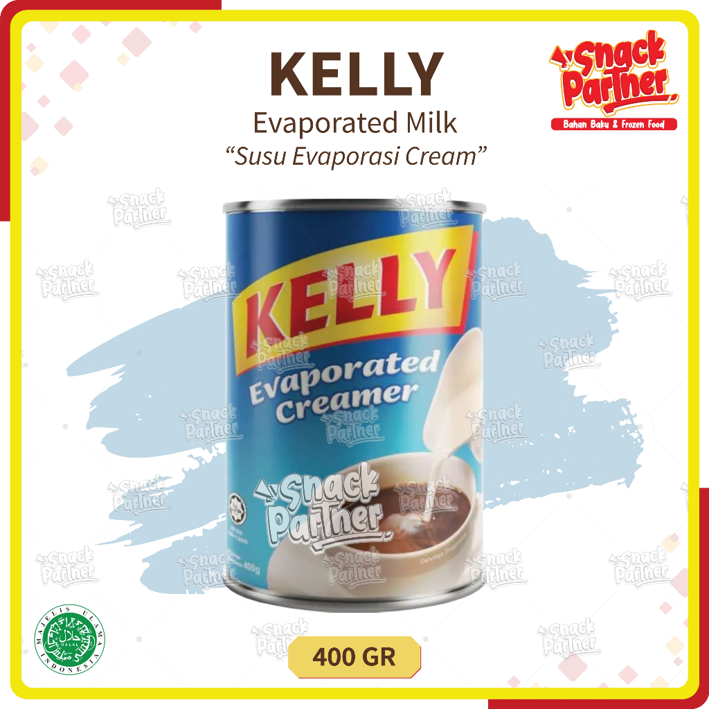 

KELLY - SUSU EVAPORASI CREAMER 400 GR - Evaporated Filled Milk