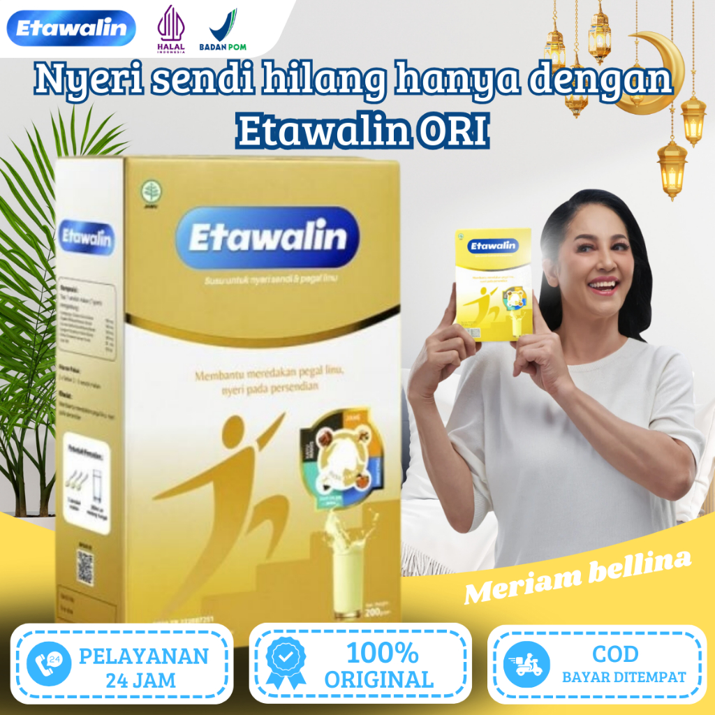 

ETAWALIN ORIGINAL Susu Etawa Herbal Solusi Asam Urat dan Nyeri Sendi - 1Box