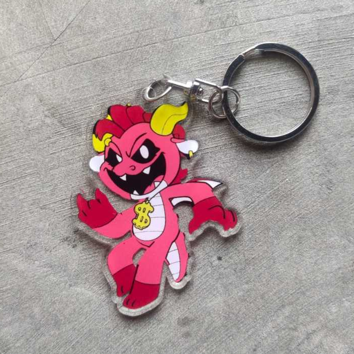 Gantungan Kunci Simon Smoke Nightmare Critters Poppy Playtime Special Edition High Quality Ganci Sim