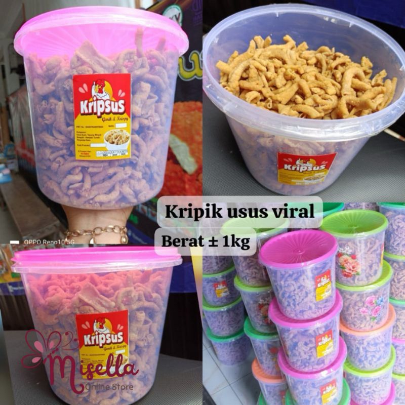 

Keripik Usus Berat 1 Kg